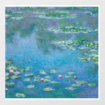 Autocollant Pour Fenêtre Claude Monet<br><div class="desc">Nymphéas - Claude Monet,  Huile sur toile,  1906</div>