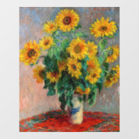 Claude Monet - Bouquet de tournesols