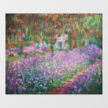 Autocollant Pour Fenêtre Claude Monet - Le jardin de l'artiste à Giverny<br><div class="desc">Jardin de l'artiste à Giverny / Le Jardin de l'artiste a Giverny - Claude Monet,  1900</div>