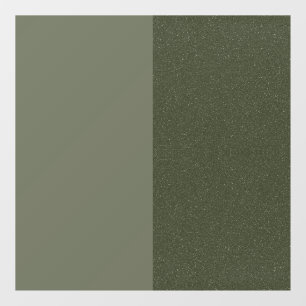 Autocollant Pour Fenêtre Cling de fenêtre vert mousse à deux tons - personn