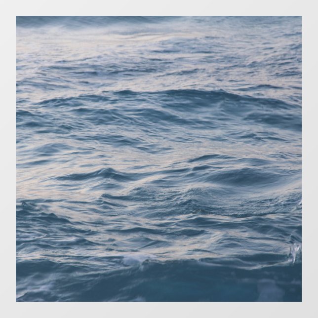 Autocollant Pour Fenêtre Closeuse d'eau de mer (Feuille)