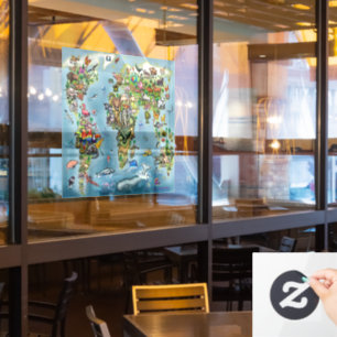 Autocollant Pour Fenêtre Clôture de fenêtre Animaux