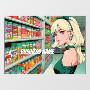 Autocollant Pour Fenêtre Clôture de fenêtre Anime