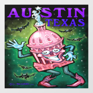 Autocollant Pour Fenêtre Clôture de fenêtre Austin Texas