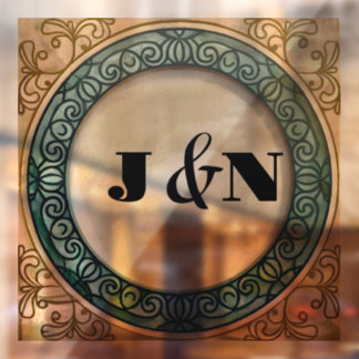 Autocollant Pour Fenêtre Clôture de fenêtre de conception ancienne personna