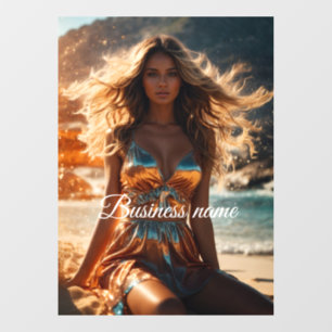 Autocollant Pour Fenêtre Clôture de fenêtre de mode personnalisée