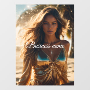 Autocollant Pour Fenêtre Clôture de fenêtre de mode personnalisée