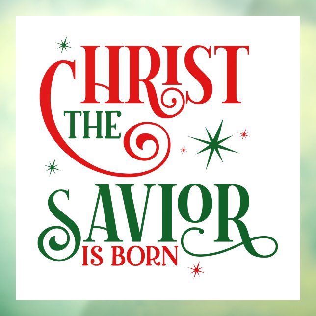 Autocollant Pour Fenêtre Clôture de fenêtre de Noël (Feuille 3)