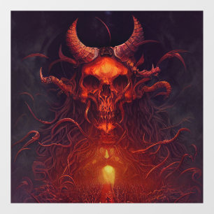 Autocollant Pour Fenêtre Clôture de fenêtre Demon