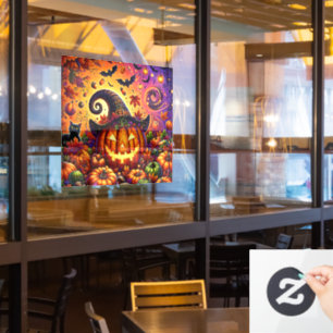 Autocollant Pour Fenêtre Clôture de fenêtre Halloween