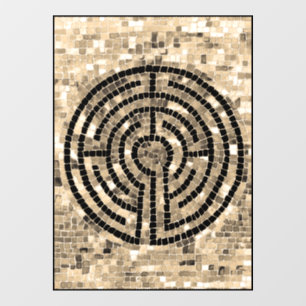 Autocollant Pour Fenêtre Clôture de fenêtre LABYRINTH V 8x11