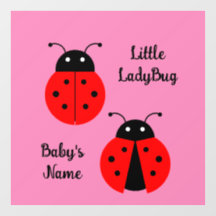 Clôture de fenêtre Ladybugs