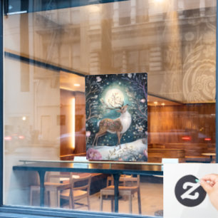 Autocollant Pour Fenêtre Clôture de fenêtre Magical Nature