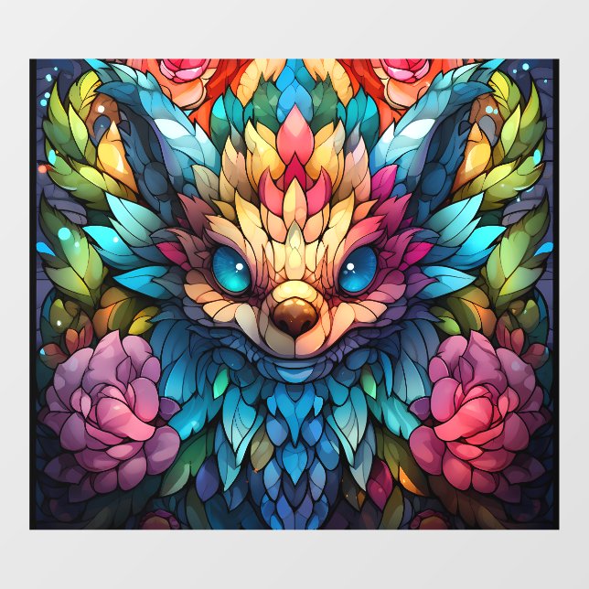 Autocollant Pour Fenêtre Clôture de fenêtre Monster Art (Feuille)