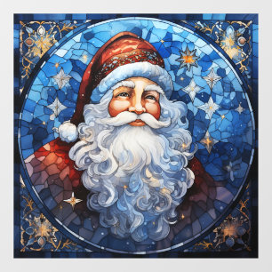 Autocollant Pour Fenêtre Clôture de fenêtre Père Noël en verre tendu