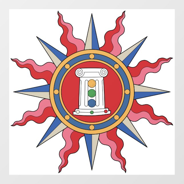 Autocollant Pour Fenêtre Clôture de fenêtre RUM (Feuille)