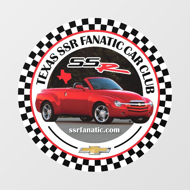 Autocollant Pour Fenêtre Clôture de fenêtre SSR (Feuille)