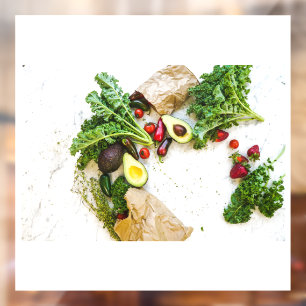 Autocollant Pour Fenêtre Clôture de fenêtre végétale