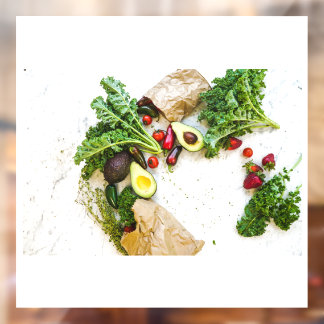 Autocollant Pour Fenêtre Clôture de fenêtre végétale