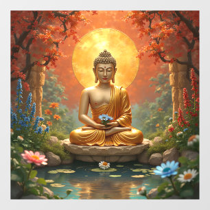 Autocollant Pour Fenêtre Clôture de fenêtre Zen