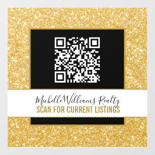 Autocollant Pour Fenêtre Clôture de la fenêtre d'affaires Gold Parties sc