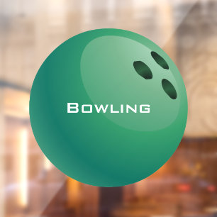 Autocollant Pour Fenêtre Clôture de la fenêtre de boule de Bowling