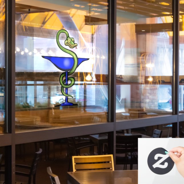 Autocollant Pour Fenêtre Clôture de la fenêtre de pharmacie (Fenêtre du restaurant)