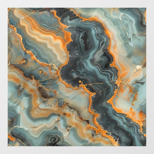 Autocollant Pour Fenêtre Clôture de la fenêtre Géode (Feuille)