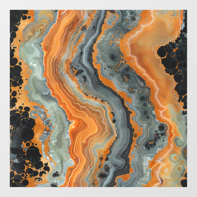 Autocollant Pour Fenêtre Clôture de la fenêtre Géode (Feuille)