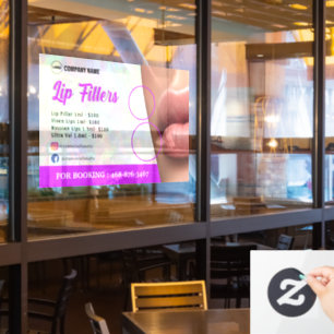 Autocollant Pour Fenêtre Clôture de la fenêtre Lip Filler Services