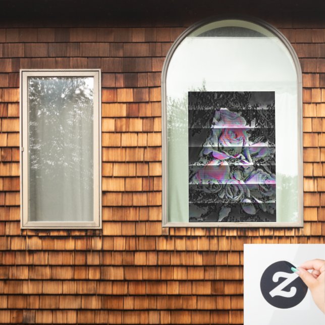 Autocollant Pour Fenêtre Clouage de fenêtre Techno Bouquet (Fenêtre d'accueil)