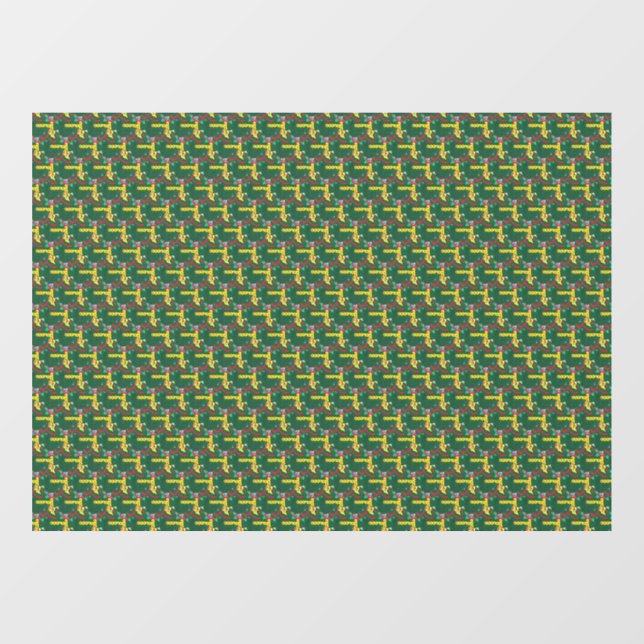 Autocollant Pour Fenêtre Clouage de la fenêtre Dala Horses (Feuille)