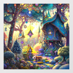 Autocollant Pour Fenêtre Clouage de la fenêtre de l'entrepôt lunaire