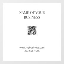 Code QR Clôture de fenêtre opaque