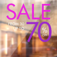 Commerce de vente | Boutique de détail rose et vio