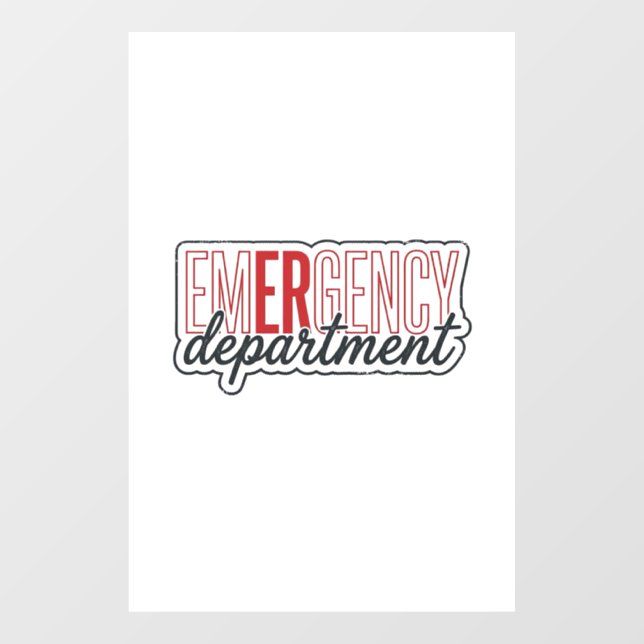 Autocollant Pour Fenêtre Conception de chemise de typographie du service de (Feuille)