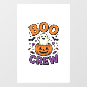 Autocollant Pour Fenêtre Conception de chemise Halloween Citrouille Fantôme