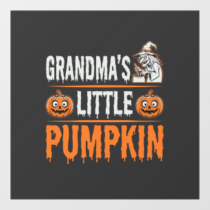Autocollant Pour Fenêtre Conception de sorcière d'Halloween de petite citro