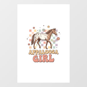 Autocollant Pour Fenêtre Conception de T-Shirt Western Cheval Vintage Appal