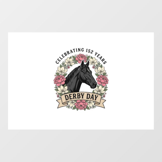 Autocollant Pour Fenêtre Conception graphique de cheval de feu de gravure v (Feuille)