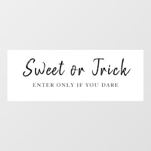 Autocollant Pour Fenêtre Conception moderne et élégante pour Halloween Tric