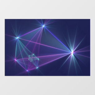 Autocollant Pour Fenêtre Constellation, Art Fractal Abstrait Fantastique