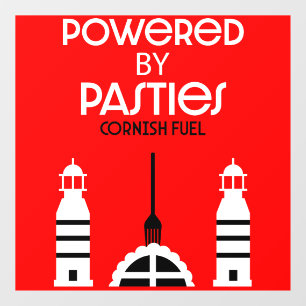 Autocollant Pour Fenêtre Cornwall Cornish Pasnish Anglais