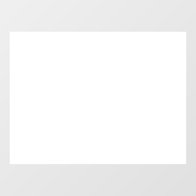 Autocollant Pour Fenêtre Create Your Own (Feuille)