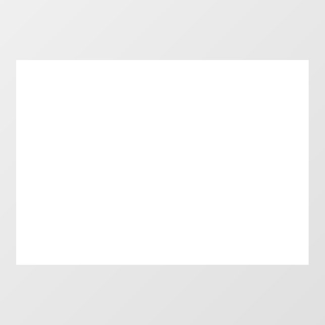 Autocollant Pour Fenêtre Create Your Own (Feuille)