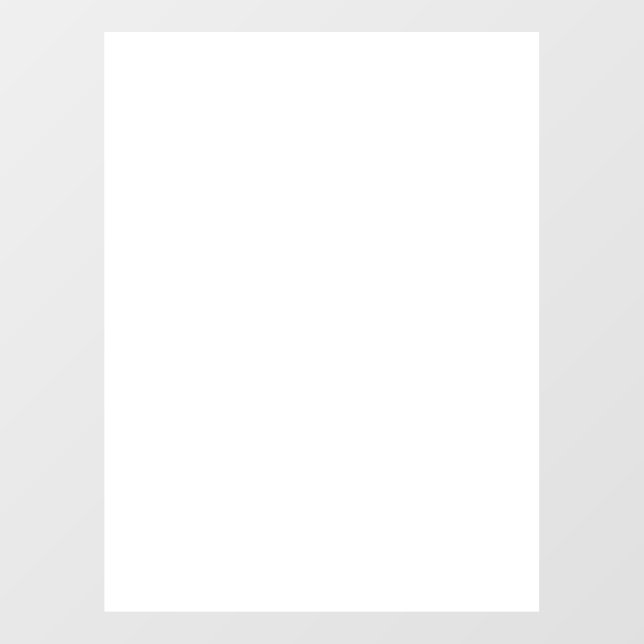 Autocollant Pour Fenêtre Create Your Own (Feuille)