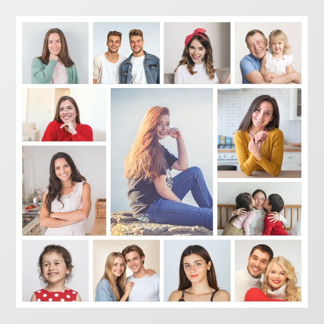 Autocollant Pour Fenêtre Créez votre propre collection photo 13 (Feuille)