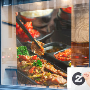 Autocollant Pour Fenêtre Cuisine coréenne Bulgogi ou barbecue de boeuf mari