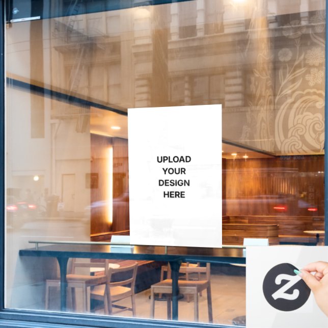 Autocollant Pour Fenêtre Custom (Fenêtre de café)