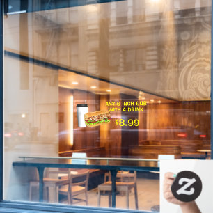 Autocollant Pour Fenêtre Customiser N'Importe Quelle Sous De 6 Pouces Avec